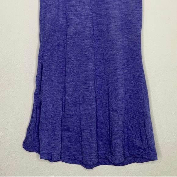 Gymshark purple cut out racerback tank - Picture 3 of 7